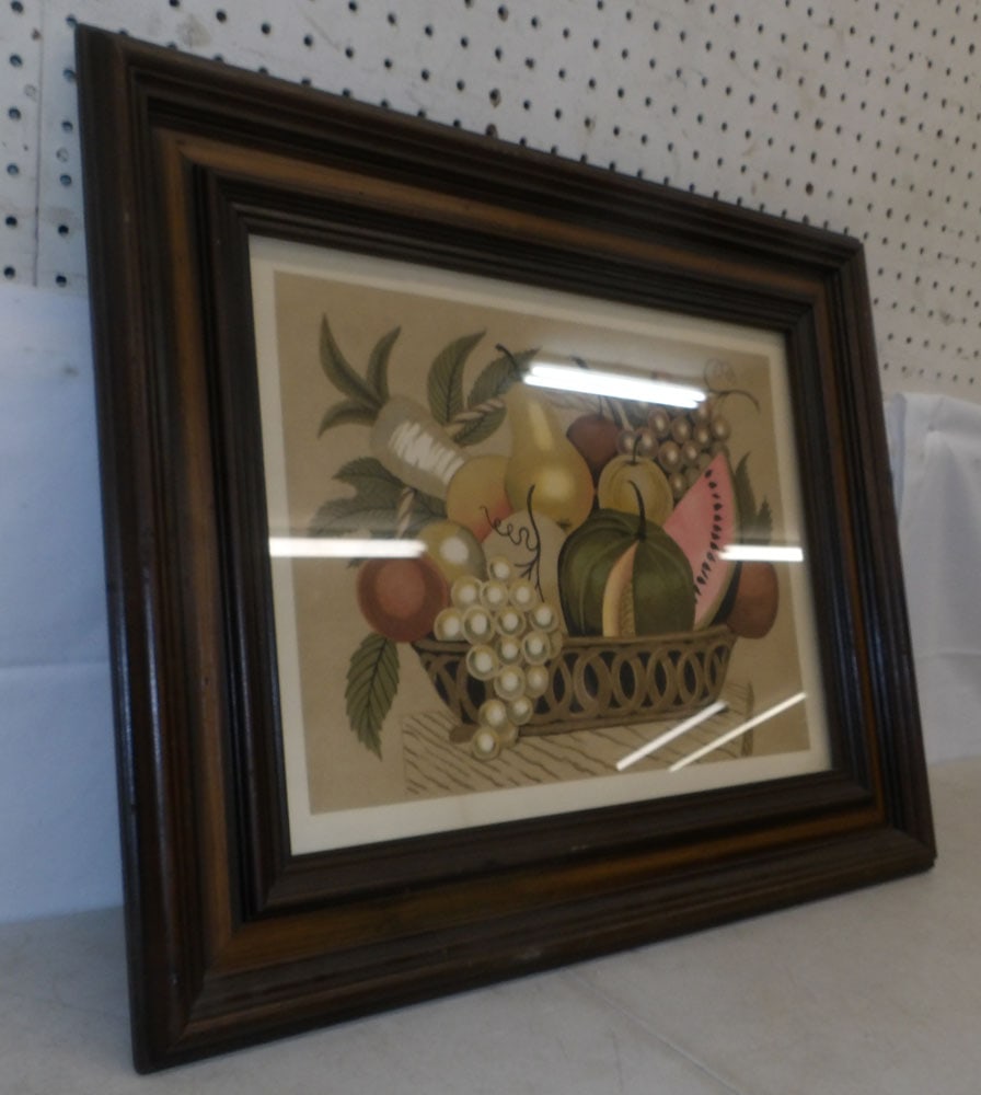 Framed Print: Framed Print . 24 1/2" x 20 1/4" "ALL DESCRIPTIONS AND ANY CONDITION STATEMENT GIVEN BY LANGSTON AUCTION GALLERY ARE STRICTLY OPINIONS AND LANGSTON'S SHALL HAVE NO RESPONSIBILITY FOR ERRORS OR OMISSIO