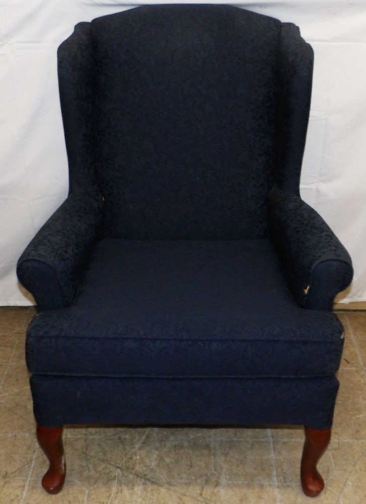 Upholstered Wing Back Arm Chair by Best Chairs Inc. (1 of 7)