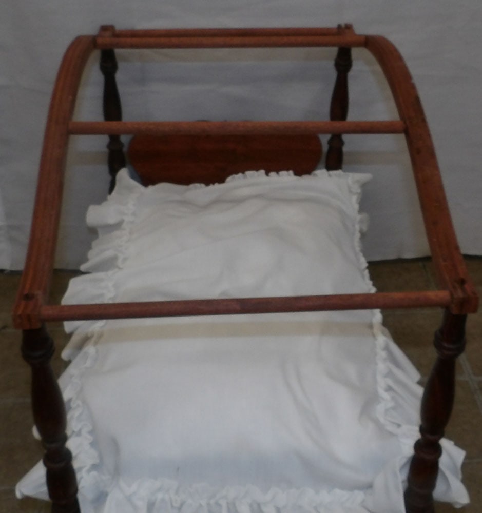 Mahogany Doll Bed - 2