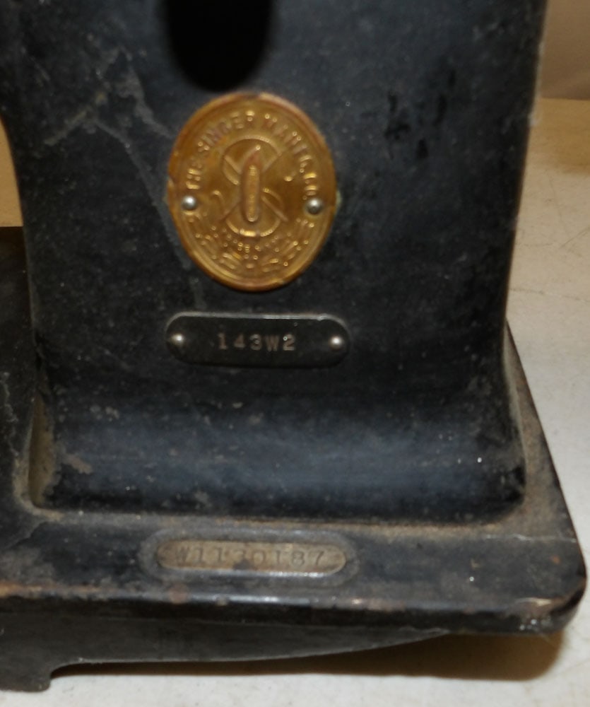 Two Singer Sewing Machines, (As Found) - 5