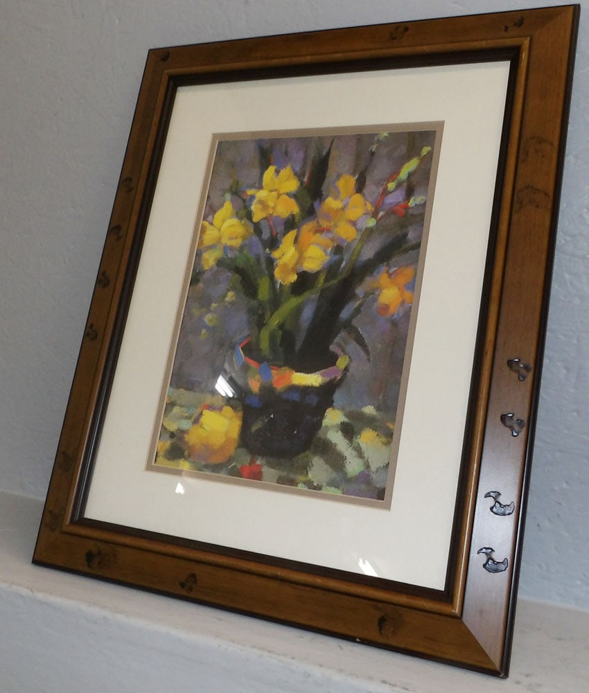Framed Print: Framed Print. Up to 21 3/4" x 17 3/4" "ALL DESCRIPTIONS AND ANY CONDITION STATEMENT GIVEN BY LANGSTON AUCTION GALLERY ARE STRICTLY OPINIONS AND LANGSTON'S SHALL HAVE NO RESPONSIBILITY FOR ERRORS OR