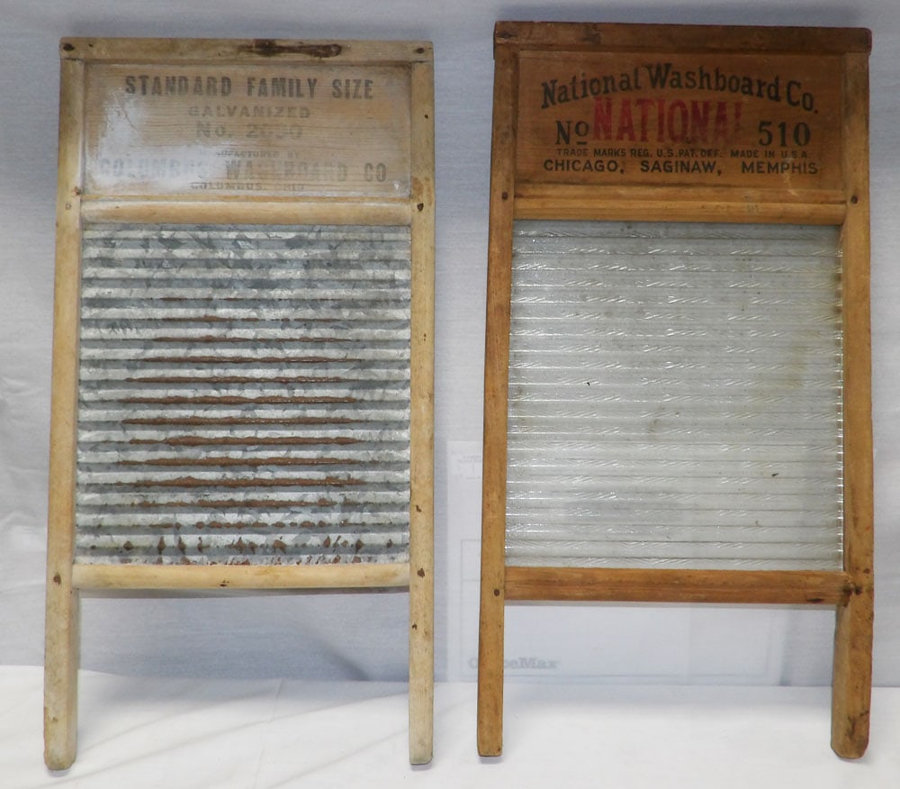 Two Antique Washboards - 2