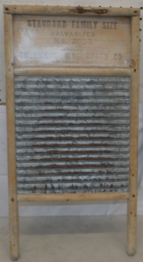 Two Antique Washboards - 5