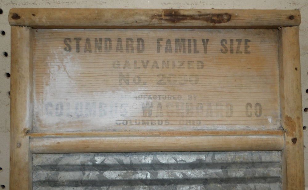 Two Antique Washboards - 6