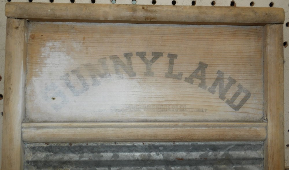 Two Antique Washboards - 8
