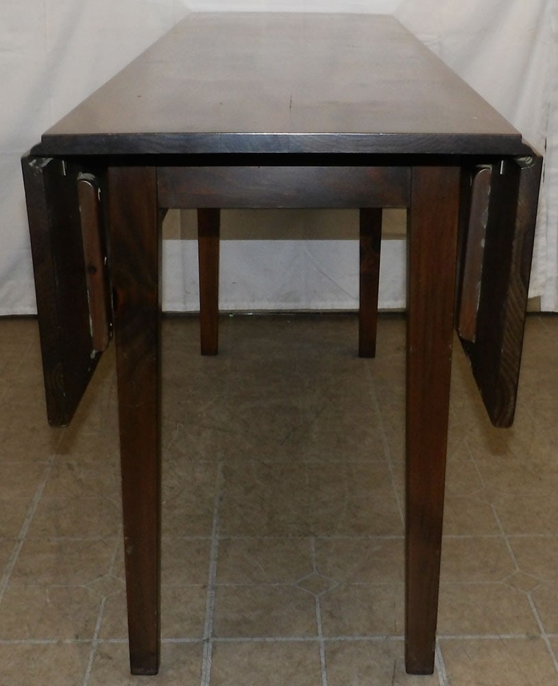 Pine Harvest Table: Pine Harvest Table. 29 1/4" H 72" W 19 3/4" D "ALL DESCRIPTIONS AND ANY CONDITION STATEMENT GIVEN BY LANGSTON AUCTION GALLERY ARE STRICTLY OPINIONS AND LANGSTON'S SHALL HAVE NO RESPONSIBILITY FOR