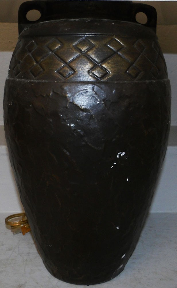 Painted Ceramic Lamp - 2