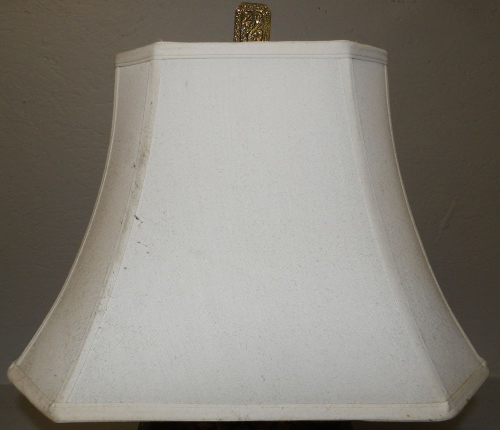 Painted Ceramic Lamp - 3