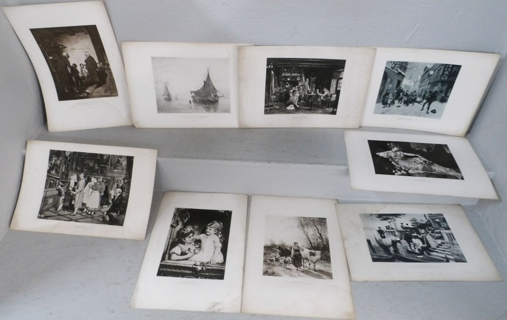 Lot of Unframed Prints: Lot of Unframed Prints . Up to 11 3/4" x 17" "ALL DESCRIPTIONS AND ANY CONDITION STATEMENT GIVEN BY LANGSTON AUCTION GALLERY ARE STRICTLY OPINIONS AND LANGSTON'S SHALL HAVE NO RESPONSIBILITY FOR