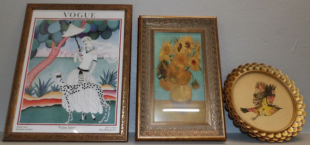Lot of Framed Prints: Lot of Framed Prints . Up to 20" x 16" "ALL DESCRIPTIONS AND ANY CONDITION STATEMENT GIVEN BY LANGSTON AUCTION GALLERY ARE STRICTLY OPINIONS AND LANGSTON'S SHALL HAVE NO RESPONSIBILITY FOR ERRORS OR