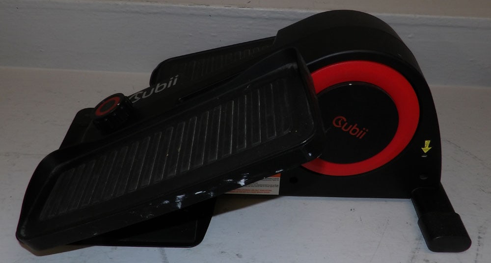 Cubii Step Exerciser: Cubii Step Exerciser. 9 3/4" H 23" W 18" D "ALL DESCRIPTIONS AND ANY CONDITION STATEMENT GIVEN BY LANGSTON AUCTION GALLERY ARE STRICTLY OPINIONS AND LANGSTON'S SHALL HAVE NO RESPONSIBILITY FOR ERRORS