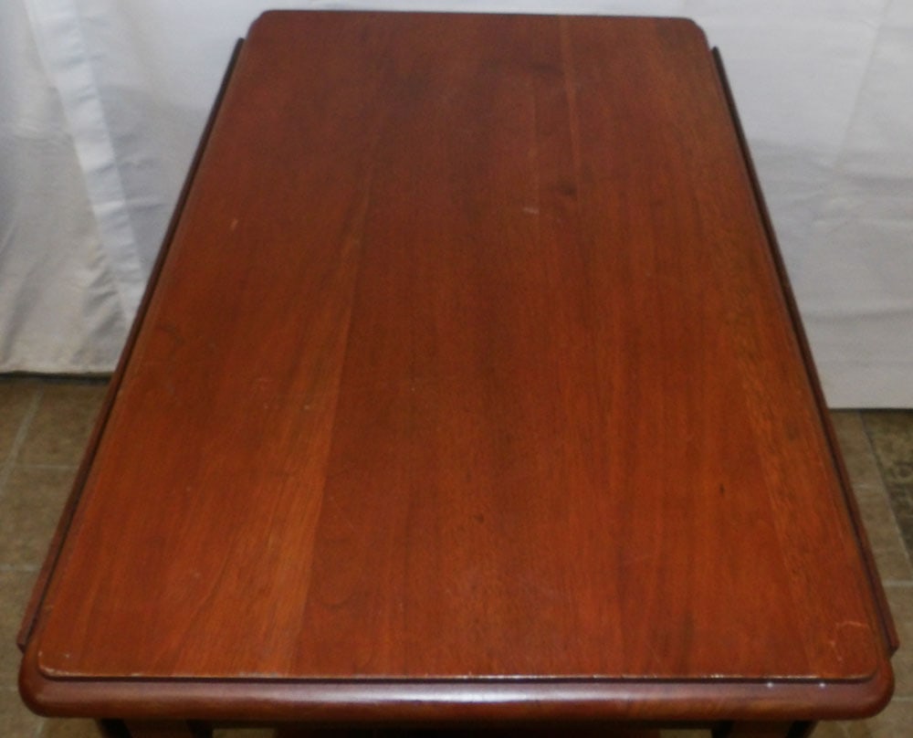 Walnut Tea Cart, As Found - 4