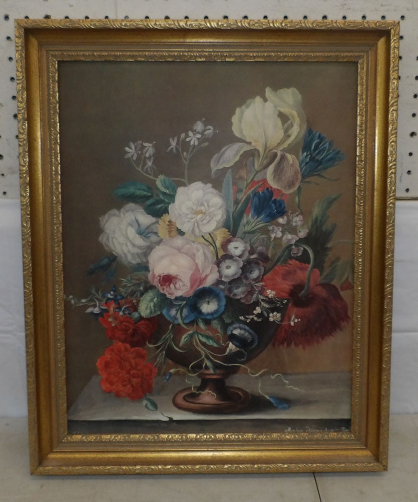 Framed Print: Framed Print . 23 1/4" x 19" "ALL DESCRIPTIONS AND ANY CONDITION STATEMENT GIVEN BY LANGSTON AUCTION GALLERY ARE STRICTLY OPINIONS AND LANGSTON'S SHALL HAVE NO RESPONSIBILITY FOR ERRORS OR OMISSIONS. 