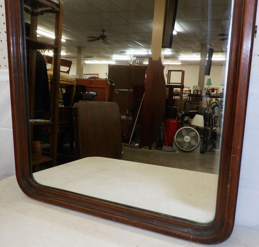 Two Mahogany Framed Mirrors - 3