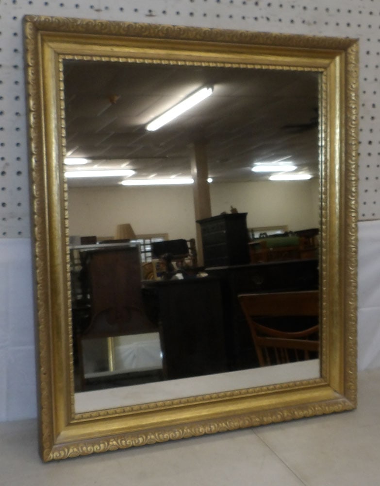 Gilded Framed Mirror (1 of 2)