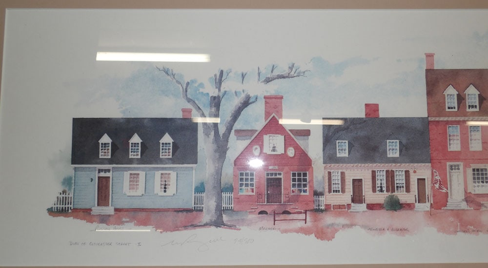 Framed Print Pencil Signed - 2