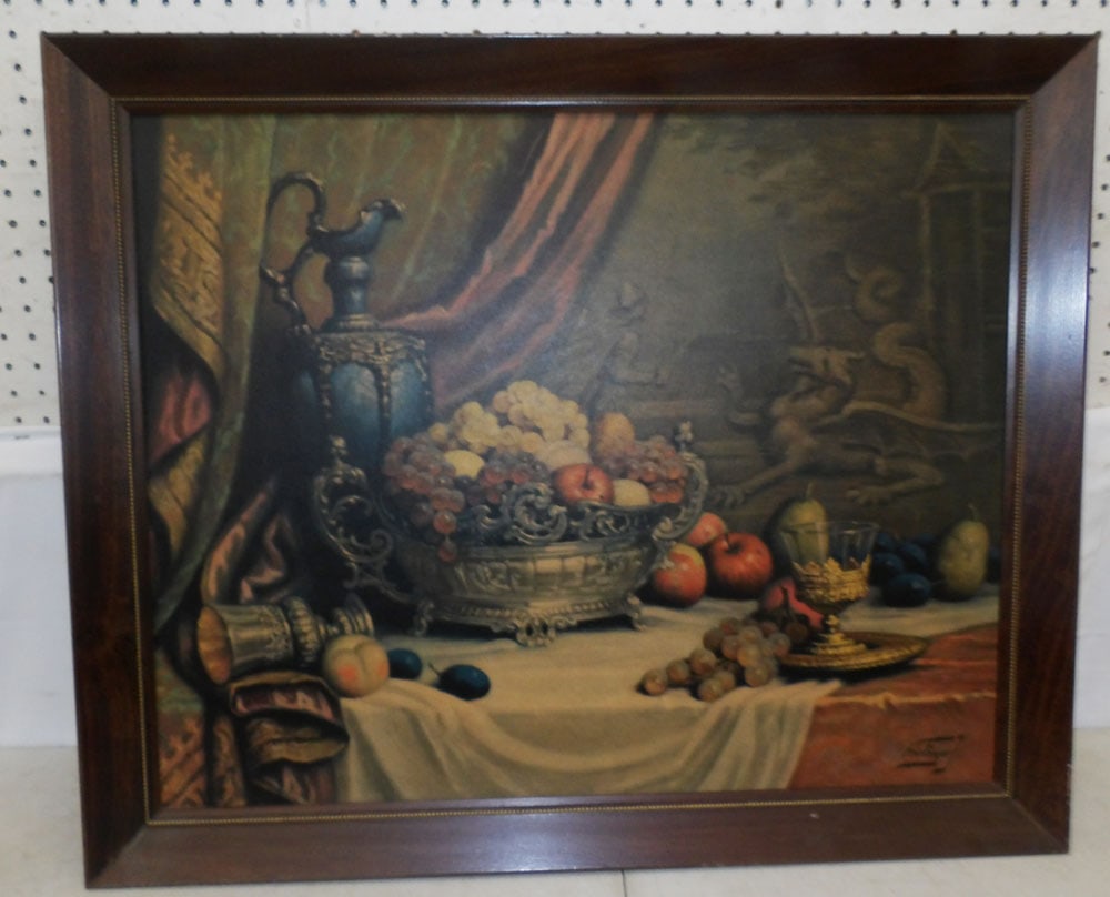 Framed Print: Framed Print . 27 3/4" x 34" "ALL DESCRIPTIONS AND ANY CONDITION STATEMENT GIVEN BY LANGSTON AUCTION GALLERY ARE STRICTLY OPINIONS AND LANGSTON'S SHALL HAVE NO RESPONSIBILITY FOR ERRORS OR OMISSIONS.