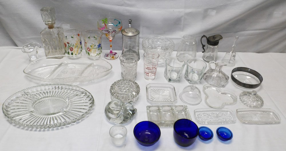 Lot of Glass Items (1 of 1)
