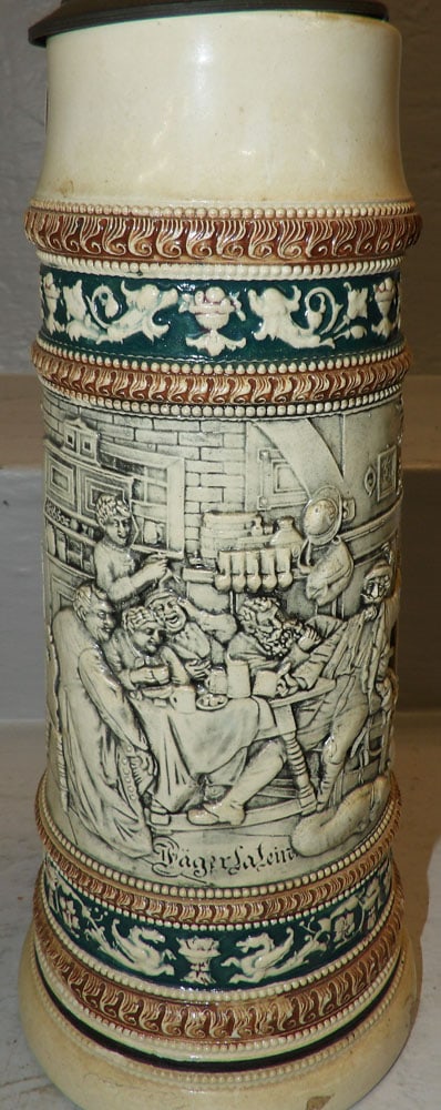 Two German Pottery Steins - 2