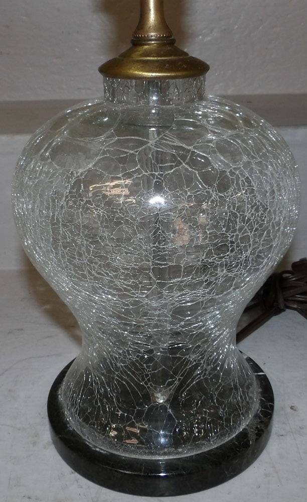 Crystal & Marble Base Lamp - 2