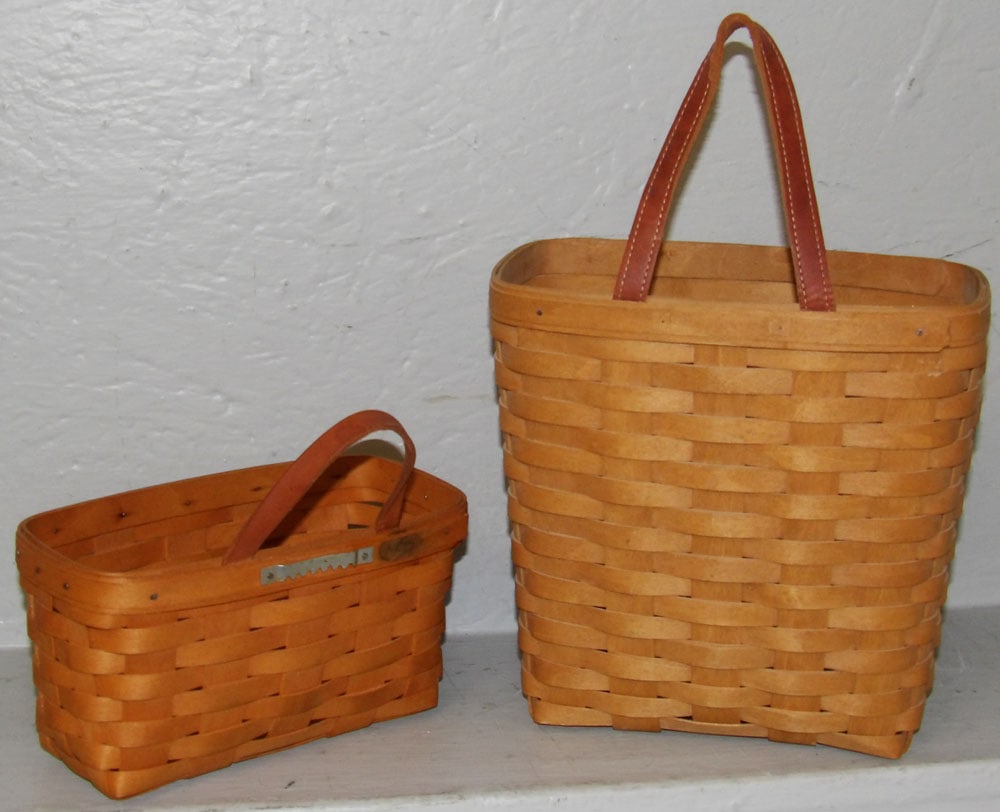 Two Signed Longaberger Baskets - 4