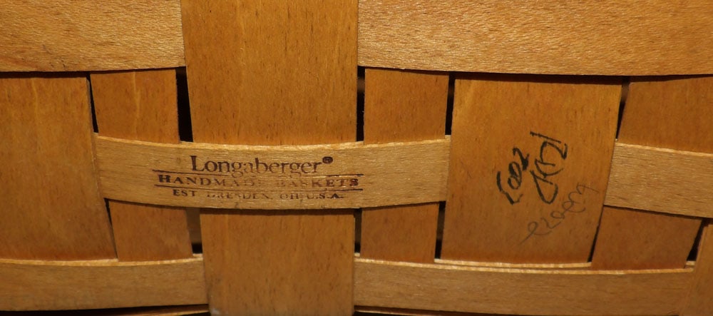 Two Signed Longaberger Baskets - 6