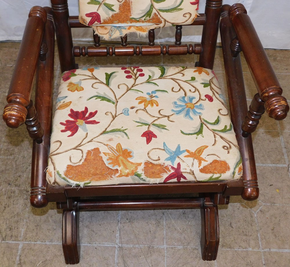 Cherry Victorian Rocker - 2