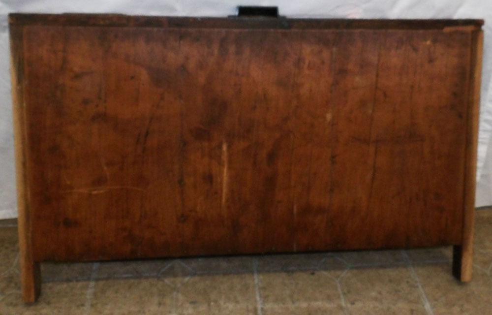 Antique Oak Printers Tray - 2