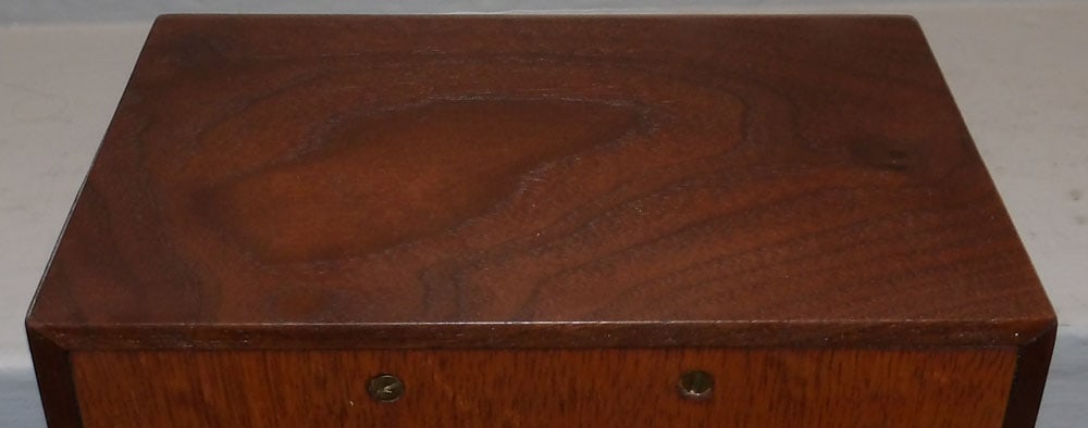 Walnut Shelf Clock - 5