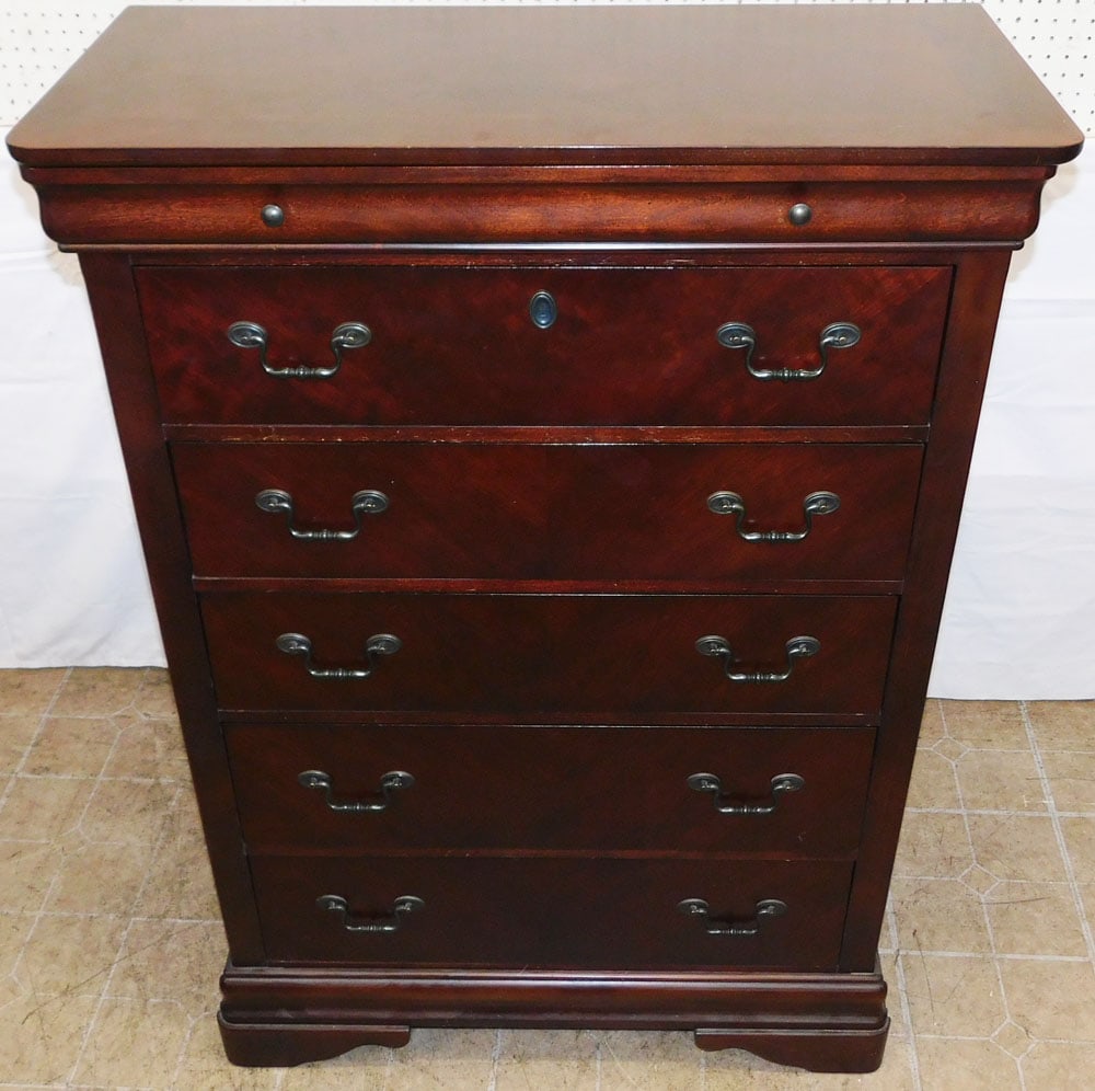 Cherry Six Drawer Chest - 2