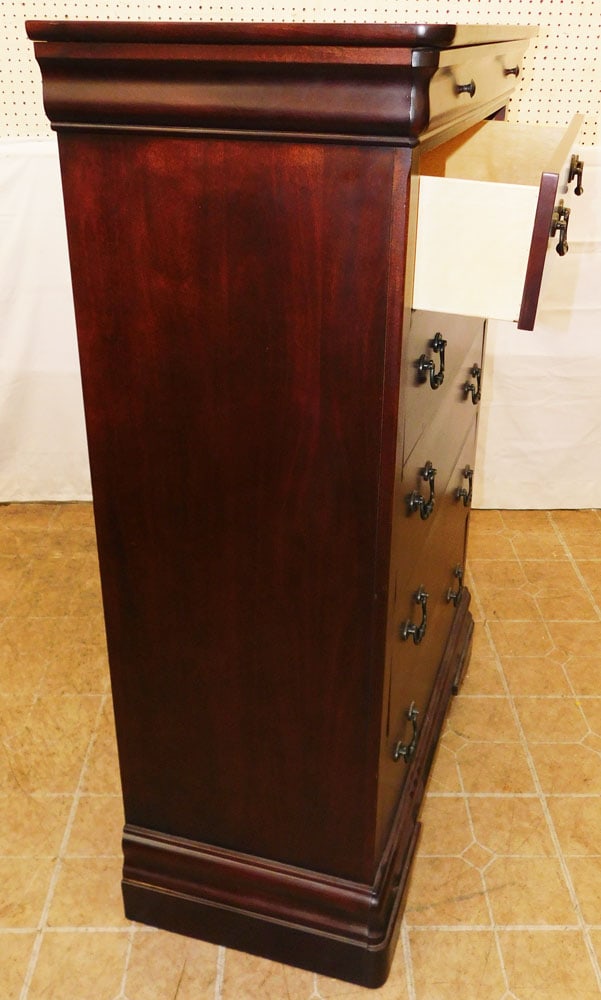 Cherry Six Drawer Chest - 4