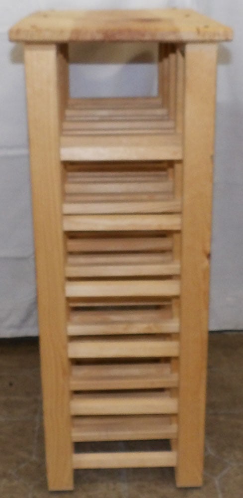 Pine Wine Rack - 2