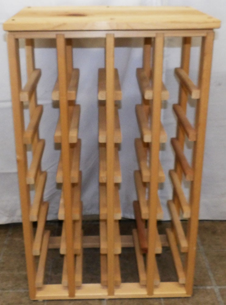 Pine Wine Rack - 3