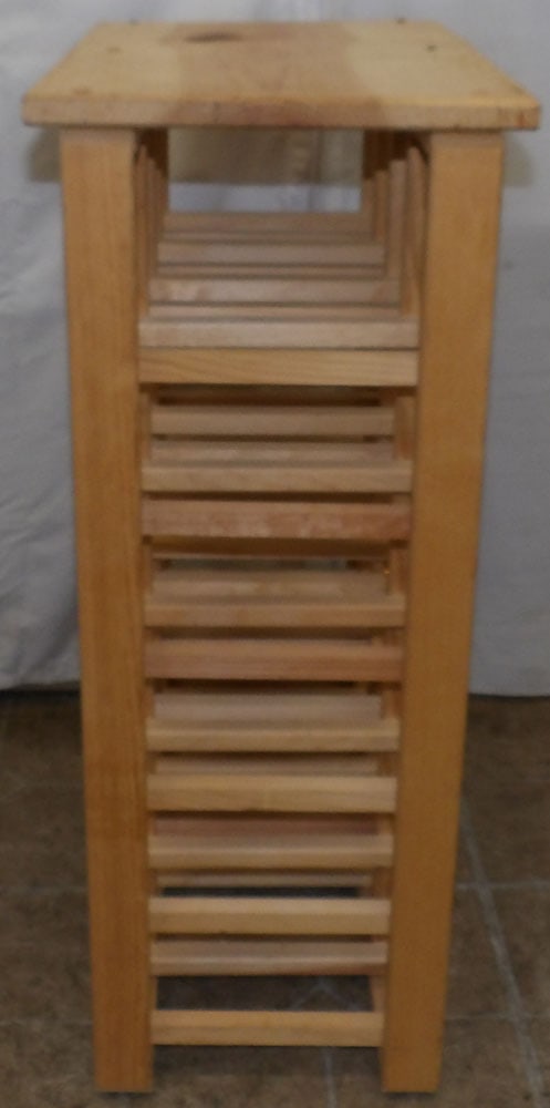 Pine Wine Rack - 4