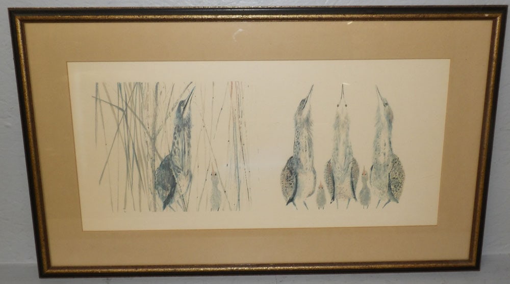Framed Print: Framed Print . 17 3/4" x 29 3/4" ALL DESCRIPTIONS AND ANY CONDITION STATEMENT GIVEN BY LANGSTON AUCTION GALLERY ARE STRICTLY OPINIONS AND LANGSTON'S SHALL HAVE NO RESPONSIBILITY FOR ERRORS OR