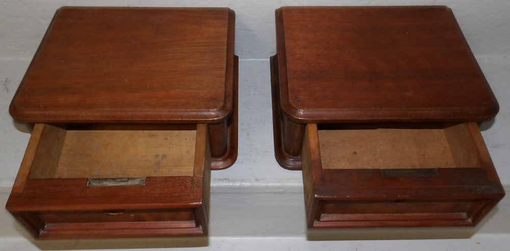 Two Antique Walnut Boxes - 4