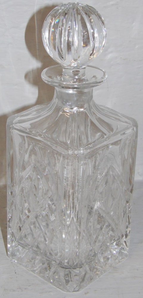 Cut Lead Crystal Whisky Decanter (1 of 1)