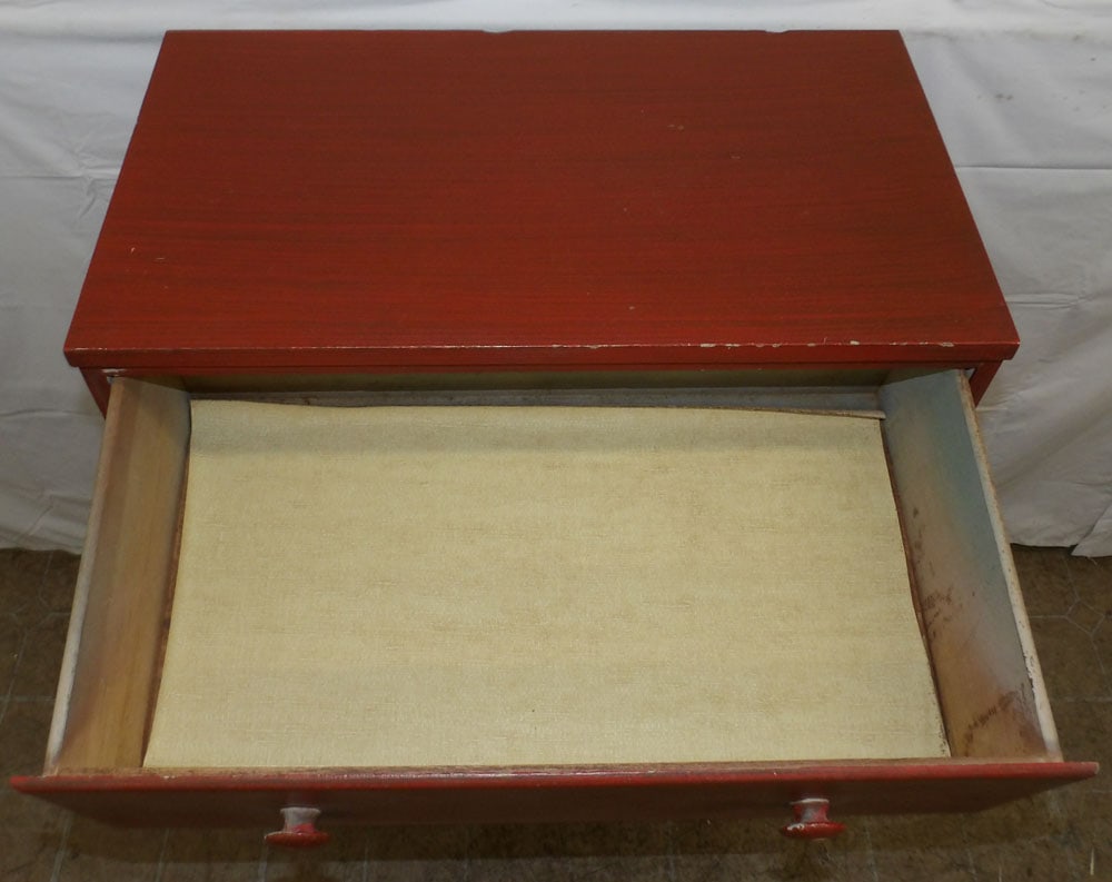 Painted Five Drawer Chest - 5