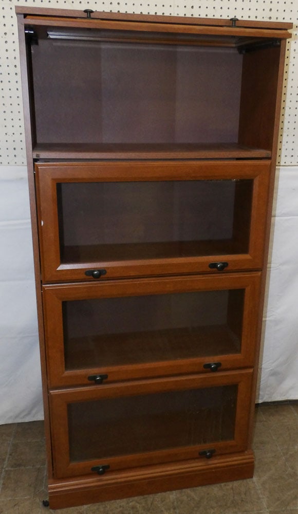 Modern Four Door Bookcase - 2
