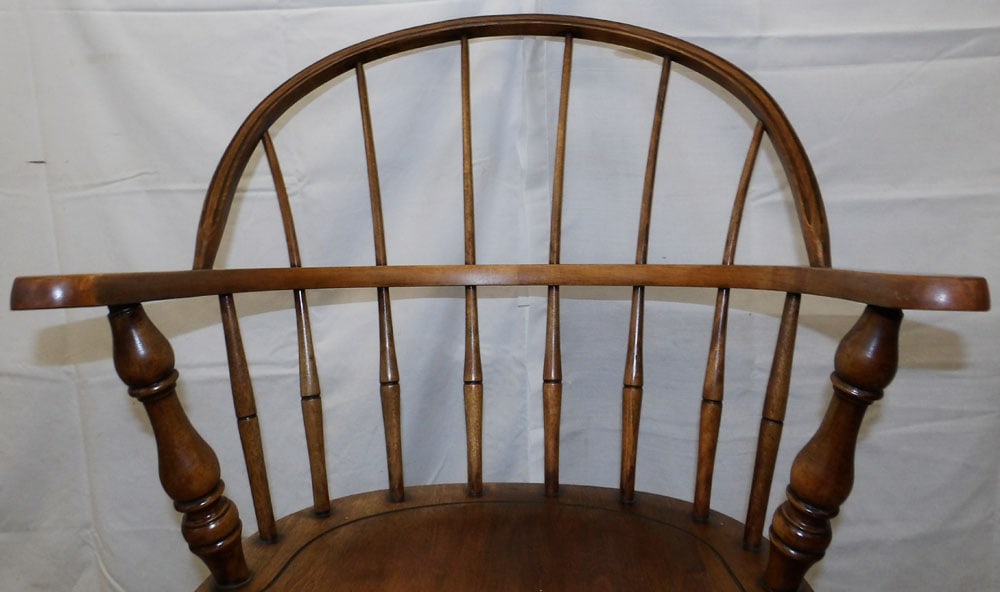 Maple Windsor Style Arm Chair - 4