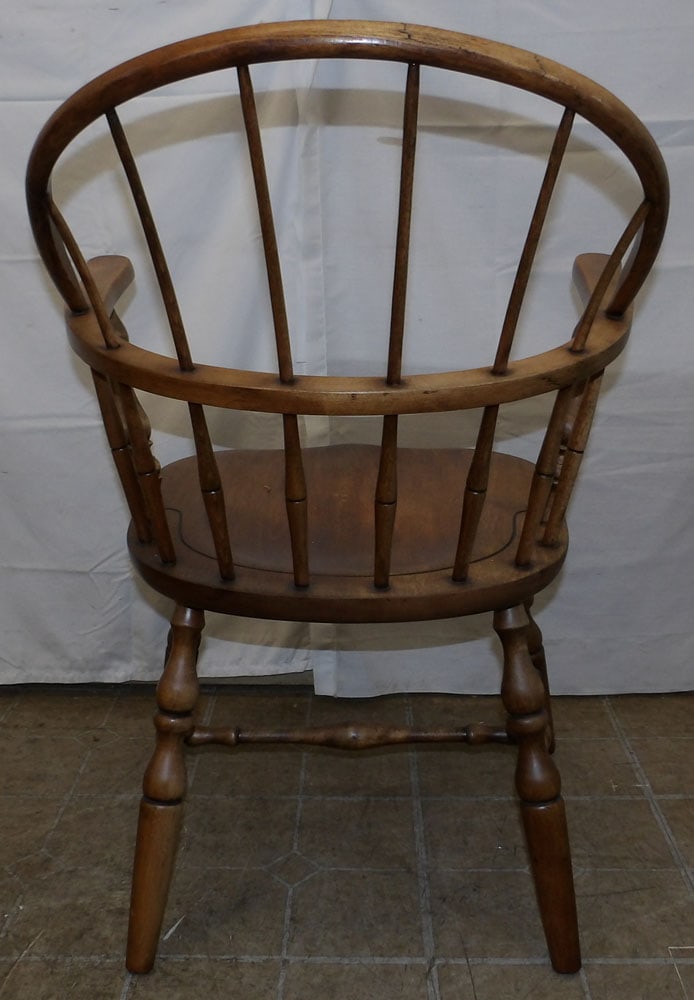 Maple Windsor Style Arm Chair - 6