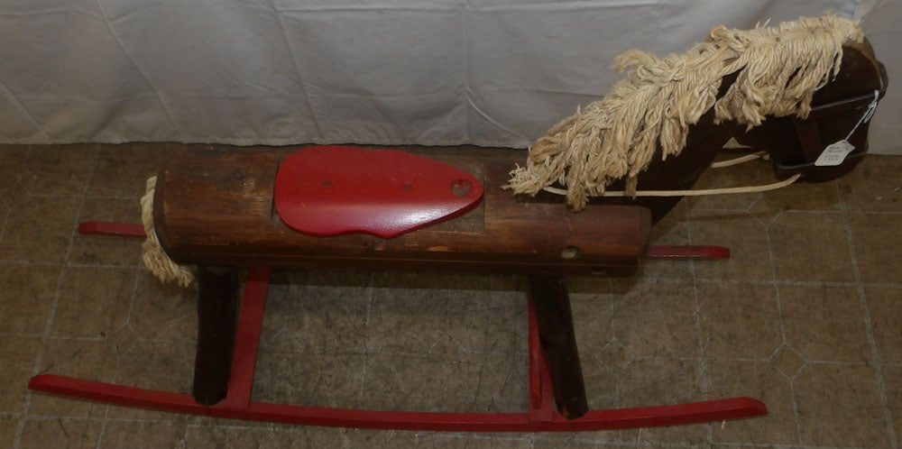 Pine Rocking Horse - 2