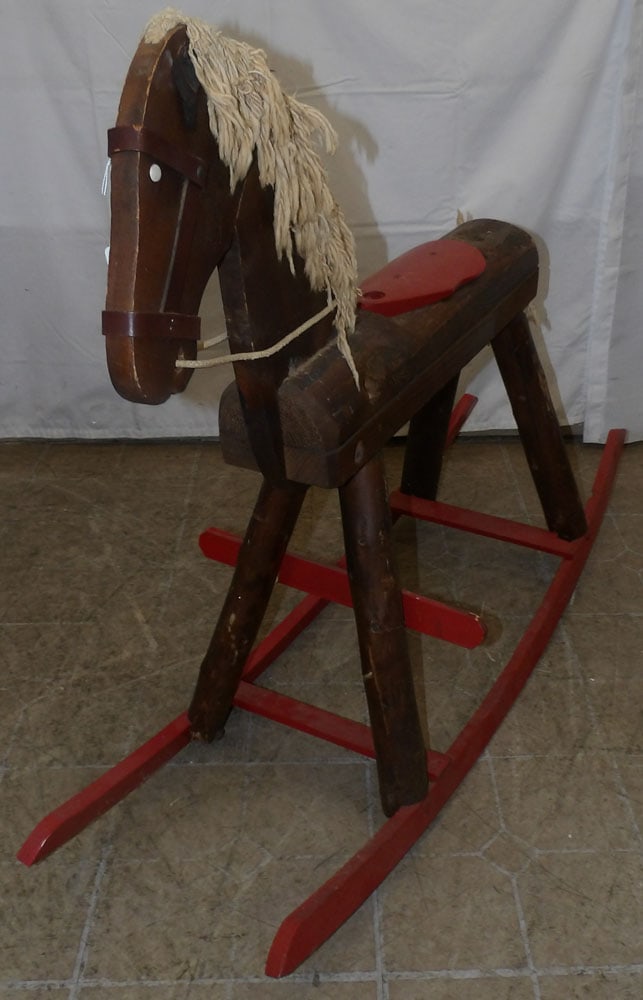 Pine Rocking Horse - 3