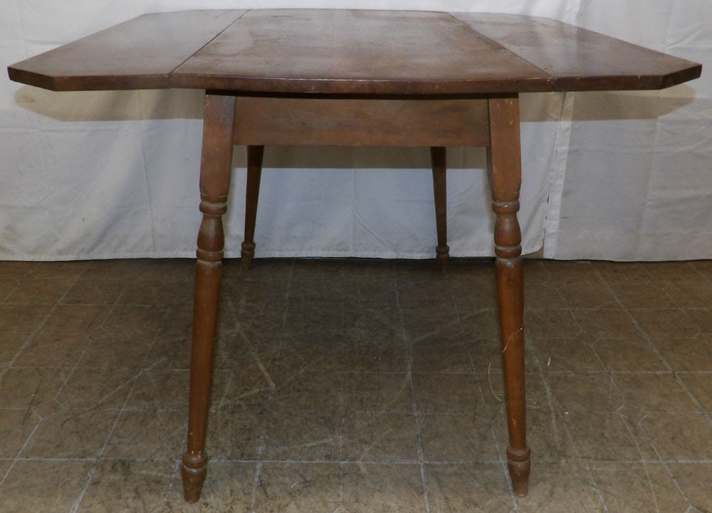 Maple Drop Leaf Dining Table - 4