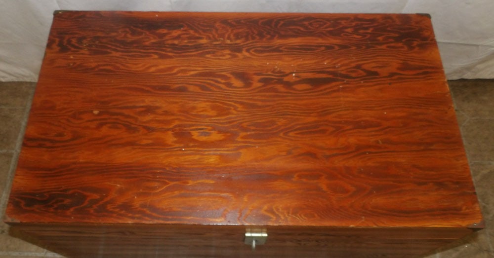Pine & Brass Bound Box - 2