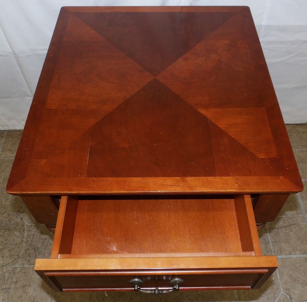 Cherry One Drawer Stand - 3