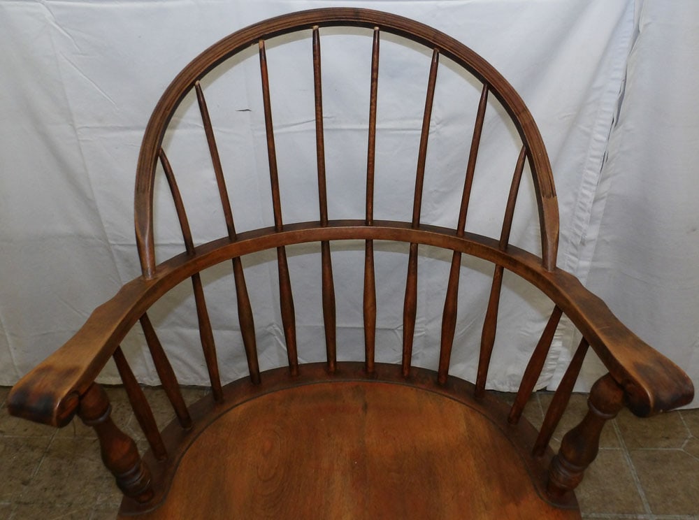 Maple Windsor Style Arm Chair - 3