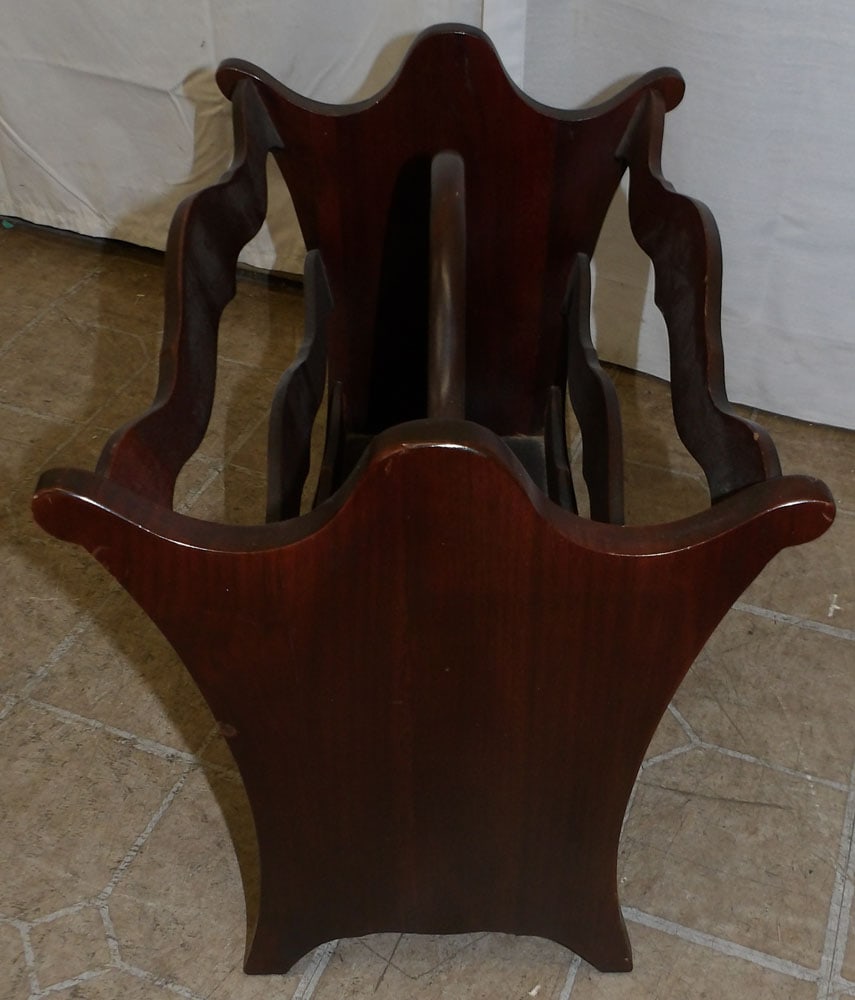 Pine Magazine Stand - 3