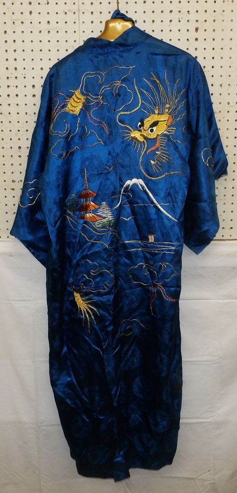 Oriental Silk Kimono - 4