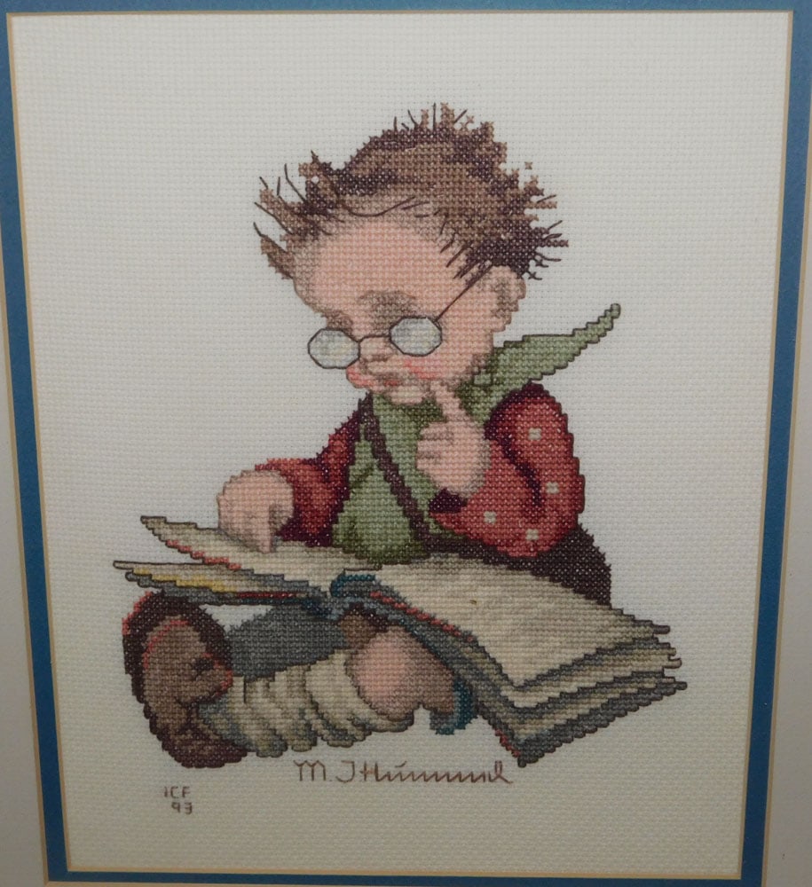 Three Framed Hummel Needleworks - 2
